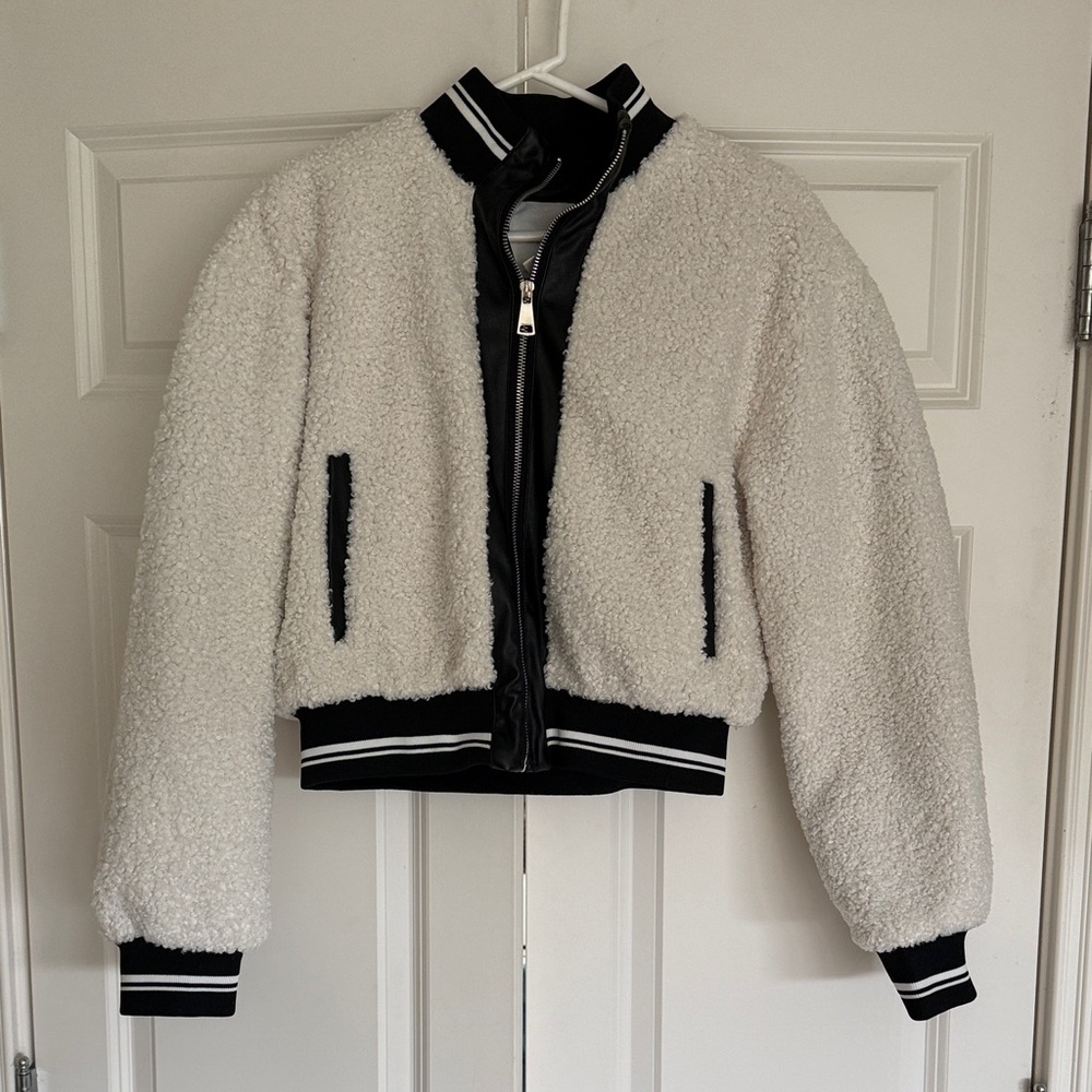 Anthropologie Avec Les Filles Black Quilted Jacket